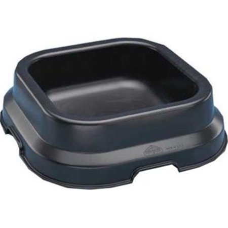 FORTRESS INDUSTRIES LLC Fortex Industries Square Lo Pan Feeder Black 10 Quart - SLP-10 156885